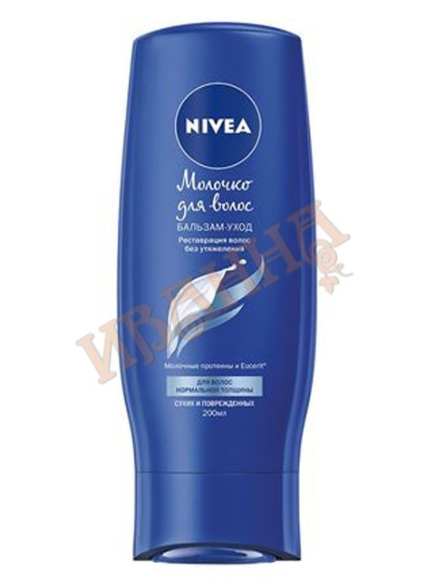 Бальзам-уход "Молочко для волос" для волос нормальной толщины 200мл/24 (NIVEA Hair Care)