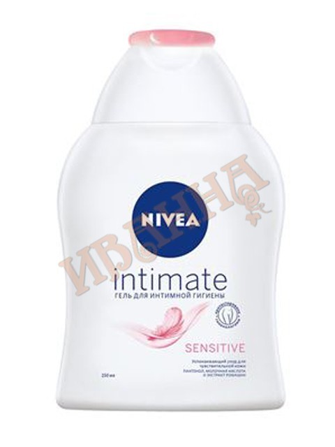 Гель для интимной гигиены INTIMATE SENSITIVE 250мл/12 (NIVEA Intimo)