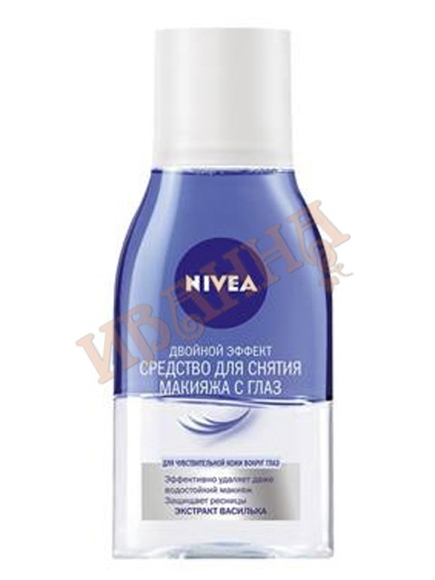 Средство для снятия макияжа с глаз Двойной эффект 125мл/12 (NIVEA Face Clear)